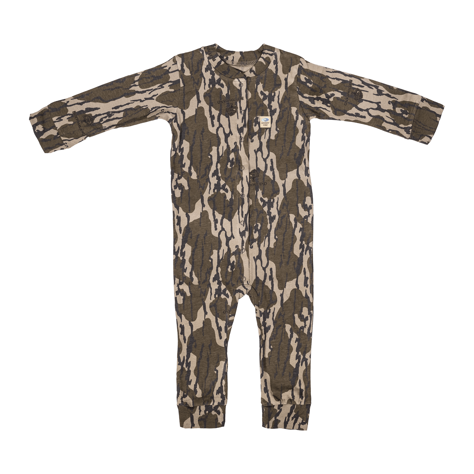 Mossy Oak Baby Boy Bodysuit Fishing Bodysuit , 3-Pack, Sizes 0/3-24 Months