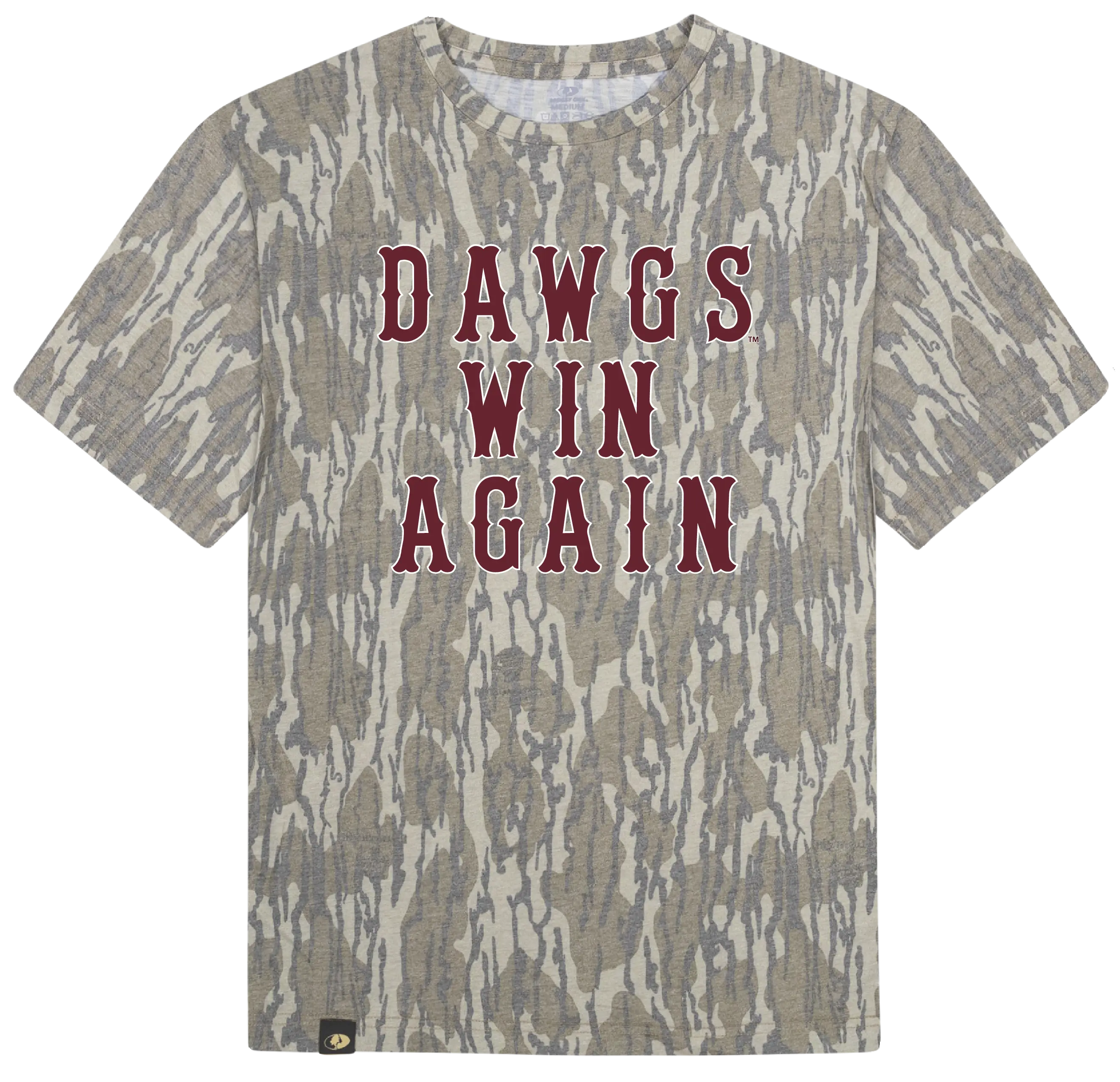 MSU Dawgs Win Again Tee – The Mossy Oak Store