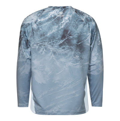 Tidal Breeze Ombre Long Sleeve Shirt Arcticlce Back 