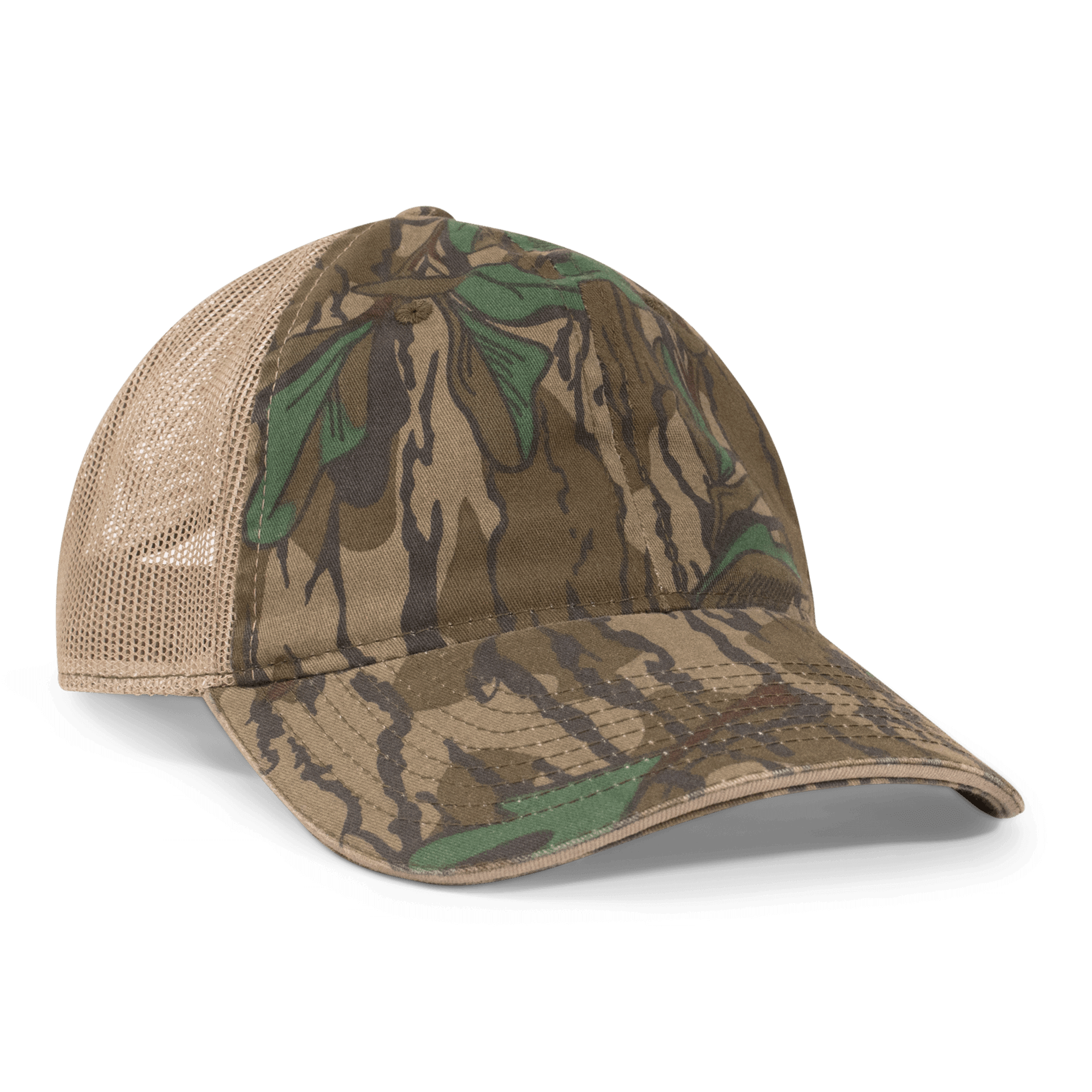 Cotton Mill Unstructured Mesh Trucker Hat – The Mossy Oak Store