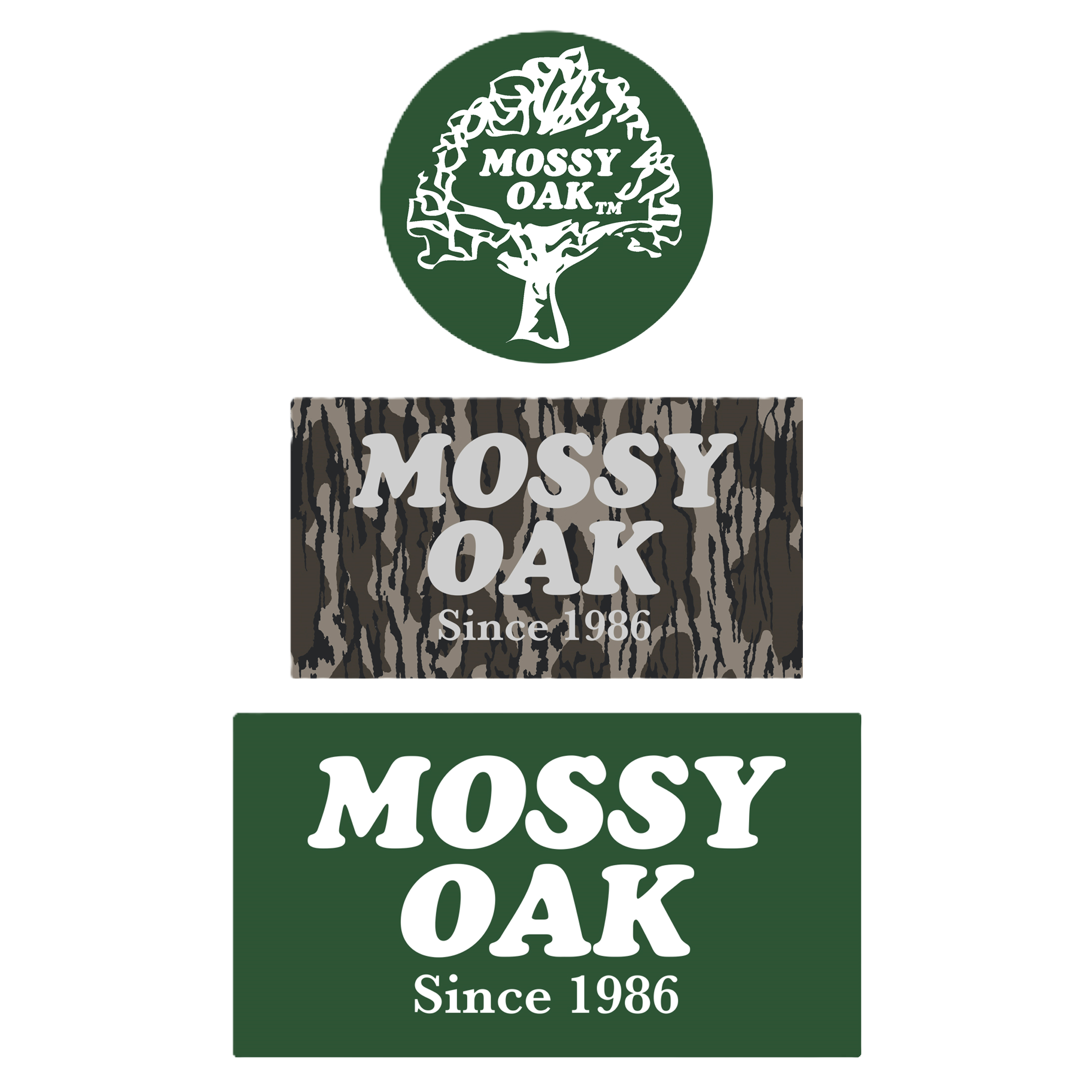 Mossy Oak Vintage Logo Sticker Pack