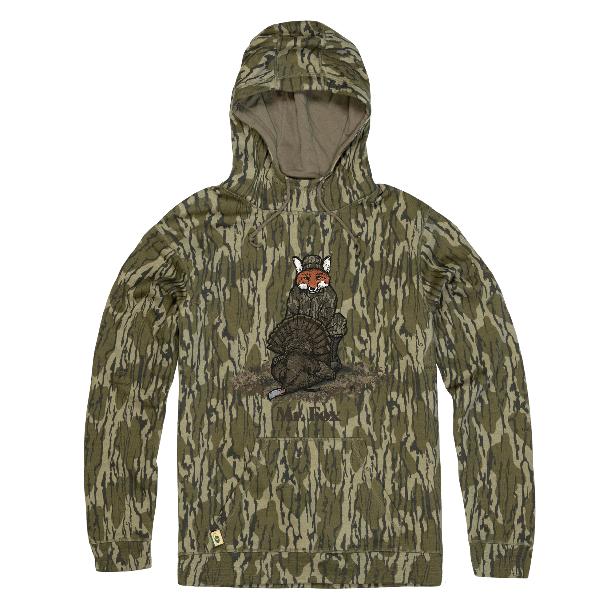 Mossy Oak Bottomland Camo Hoodie Bottomland Sweatshirt Fox Turkey