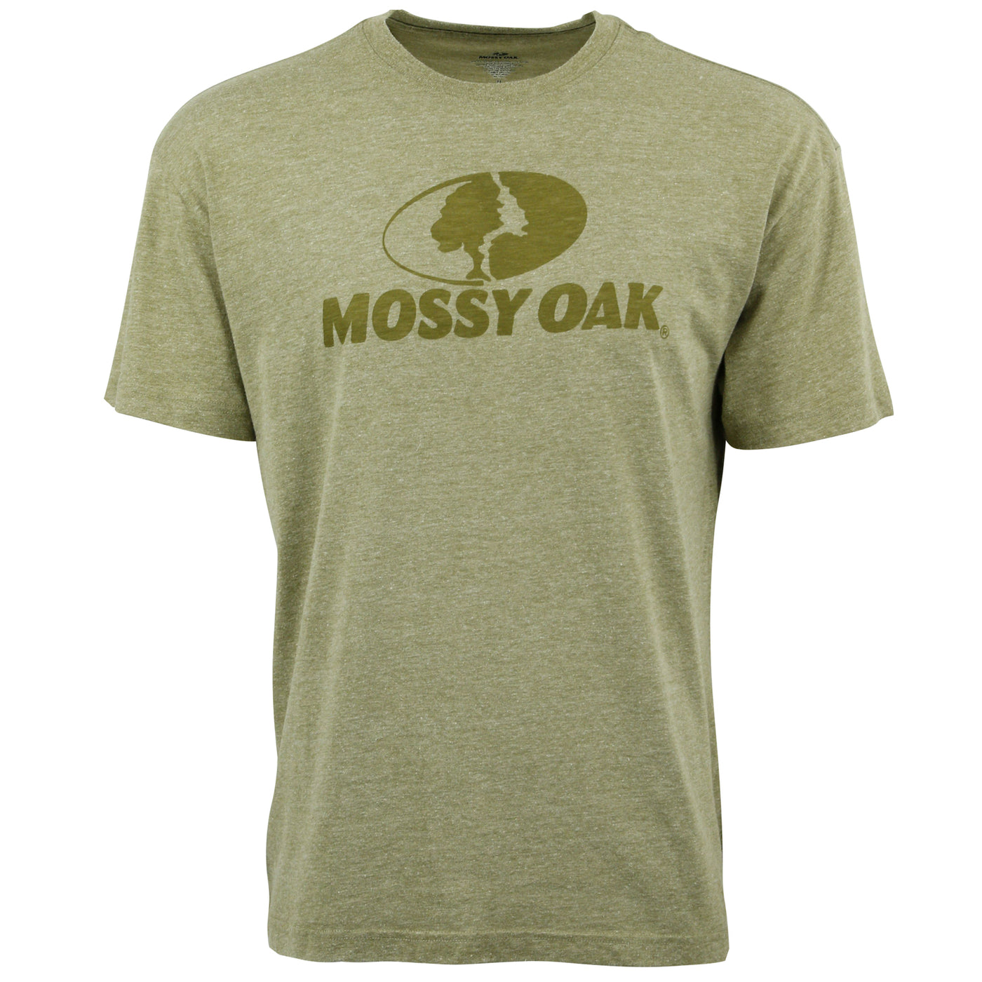 Mossy Oak Burnout Logo Tee Olive