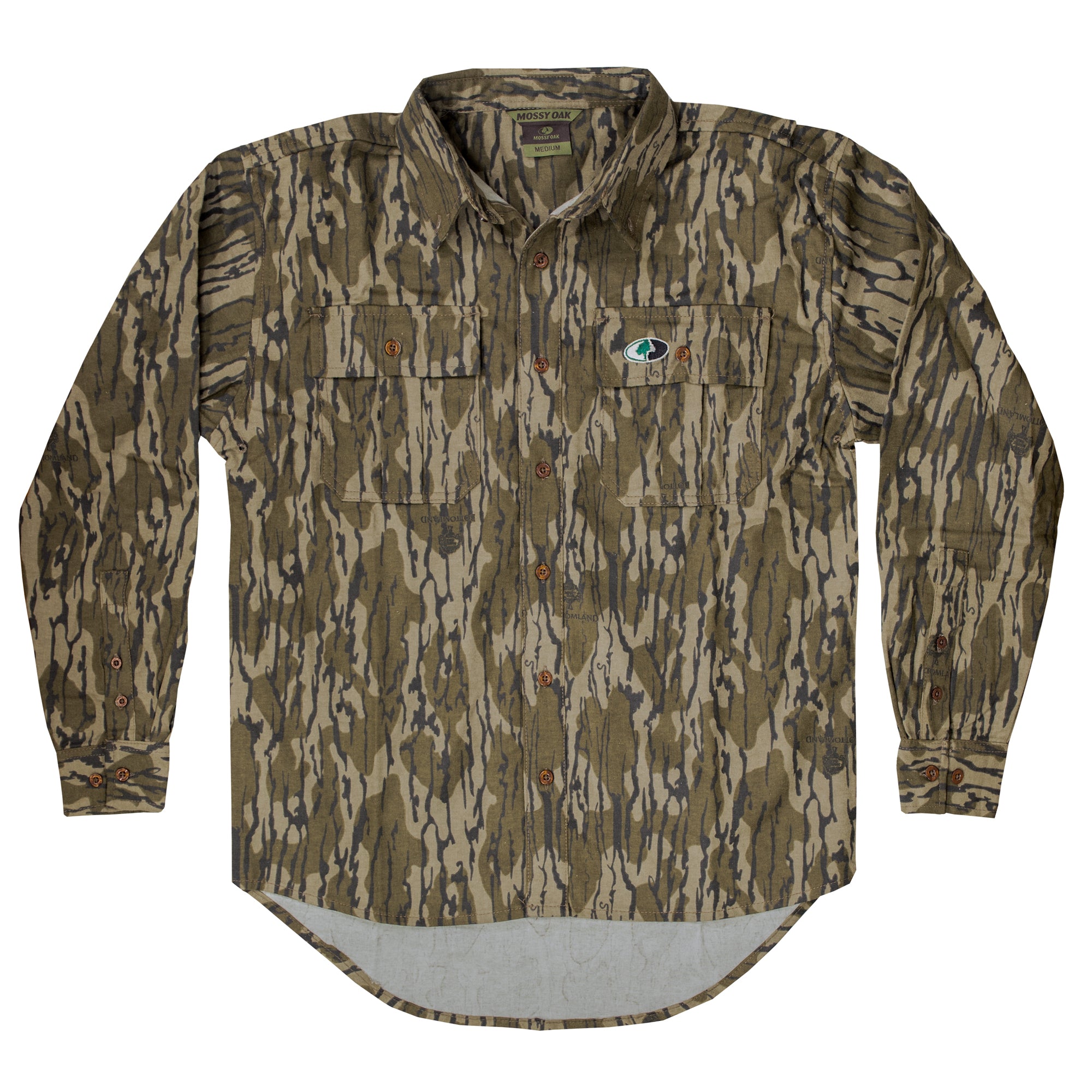 Mossy Oak Cotton Mill Chamois Shirt