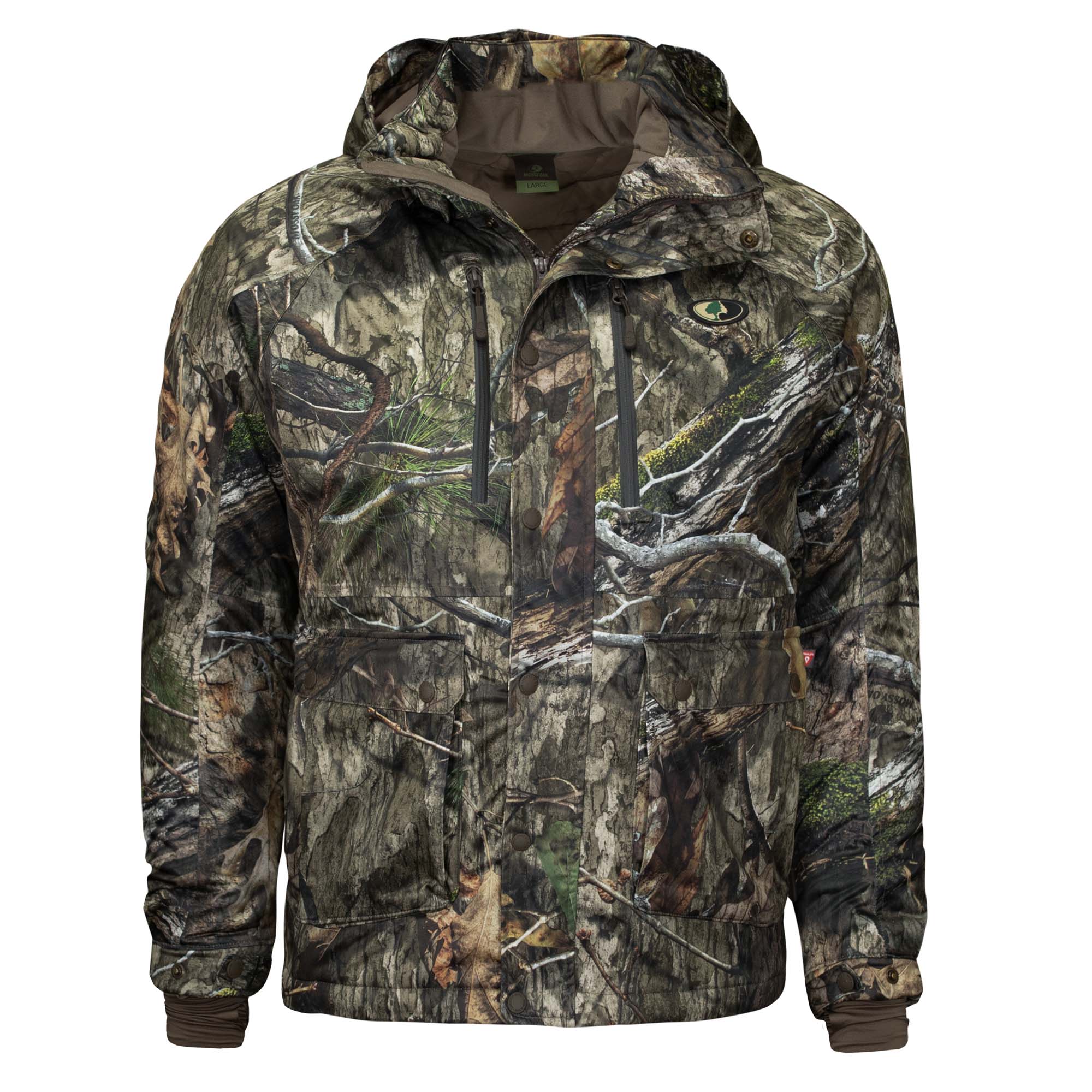 Mossy oak hunting jacket best sale