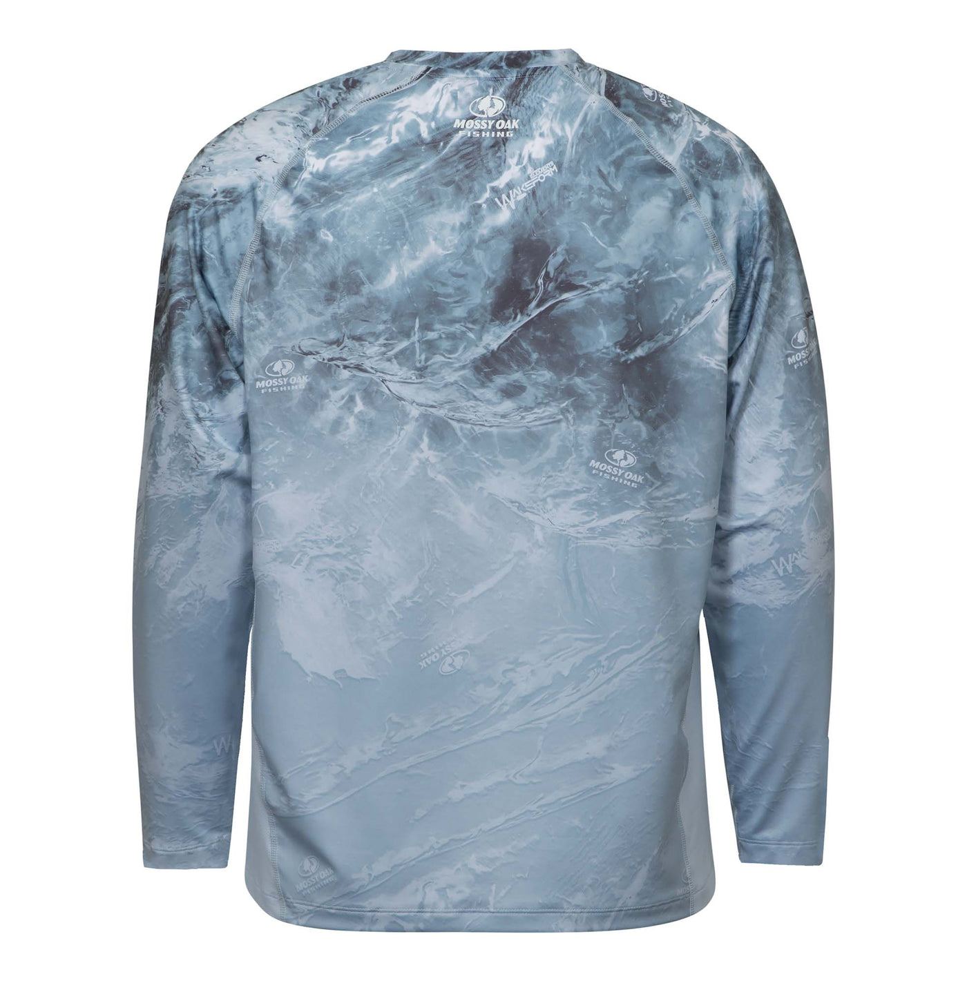 Tidal Breeze Ombre Long Sleeve Shirt Arctic Back 
