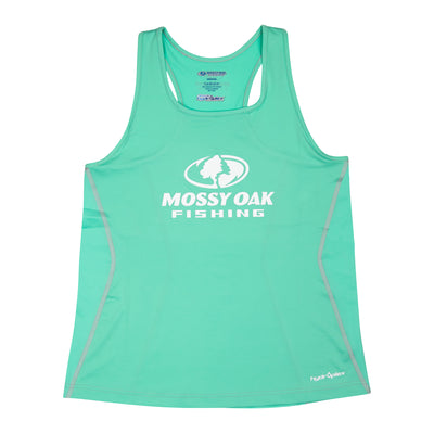 Mossy Oak Fishing Women's Sandbar Tank Carnival Glass Front