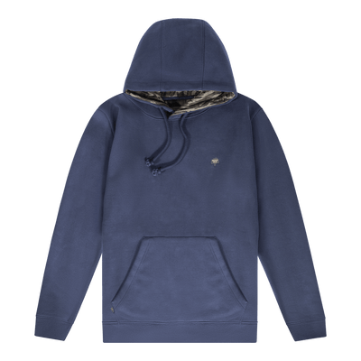 Mossy Oak Companions Cottrell Camp Hoodie Midnight Navy Front 