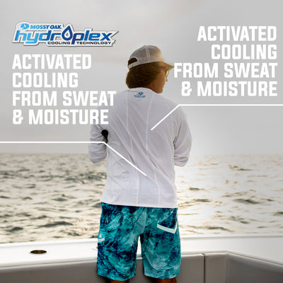 Cooling Fishing Shirt Hydroplex Technology 