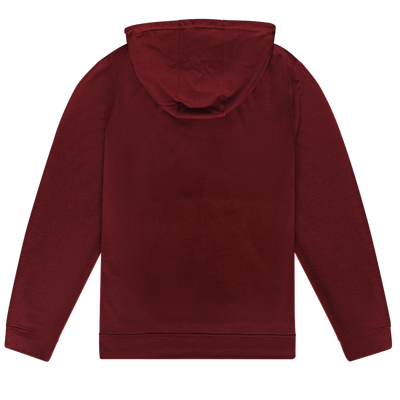 Tombigbee Bamboo Midweight Hoodie -- Mulberry, Back 