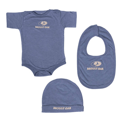 Infant Diaper Shirt Set Bluefin