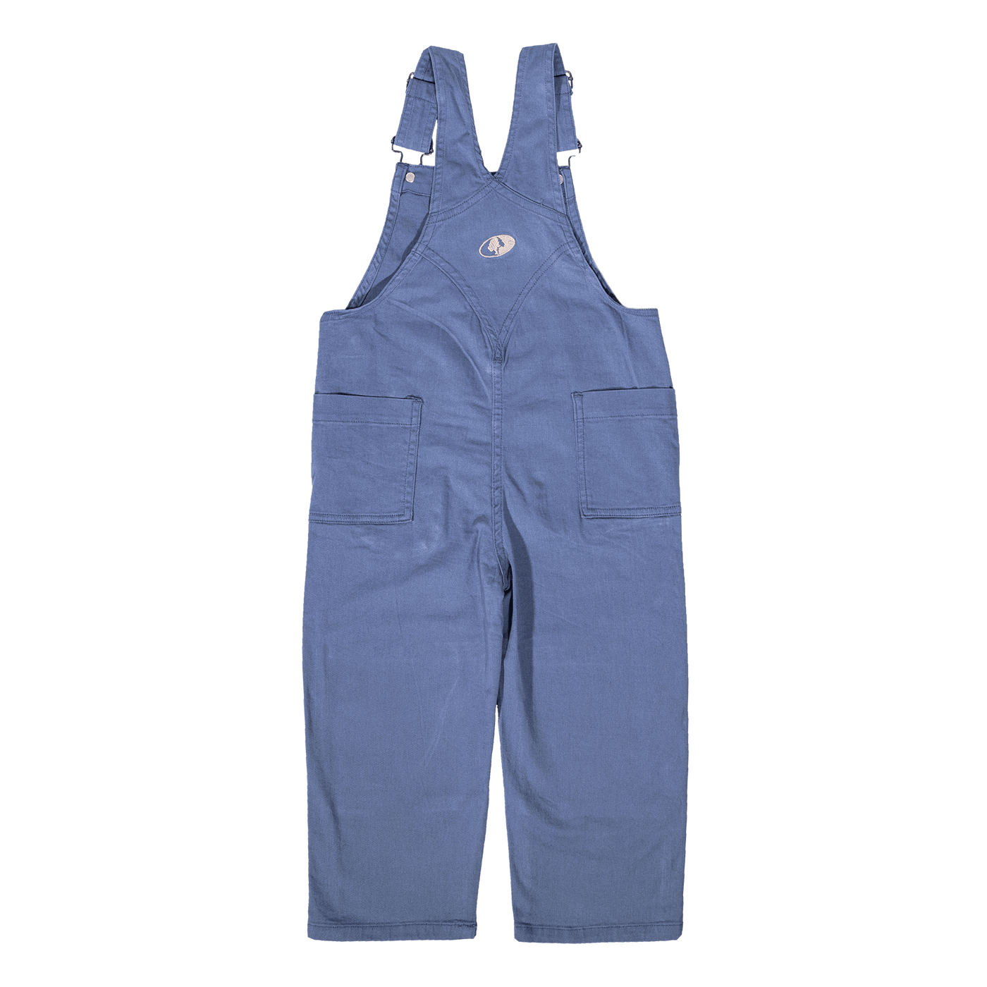 Cotton Mill Toddler Bib Overall Bluefin