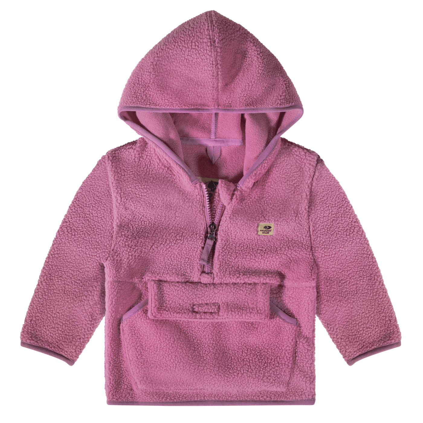 Mossy Oak Campfire Fleece Toddler Jacket - Pink 