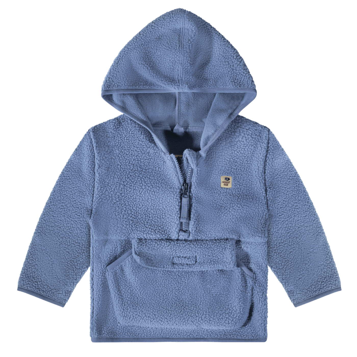 Mossy Oak Campfire Fleece Toddler Jacket Light Blue 