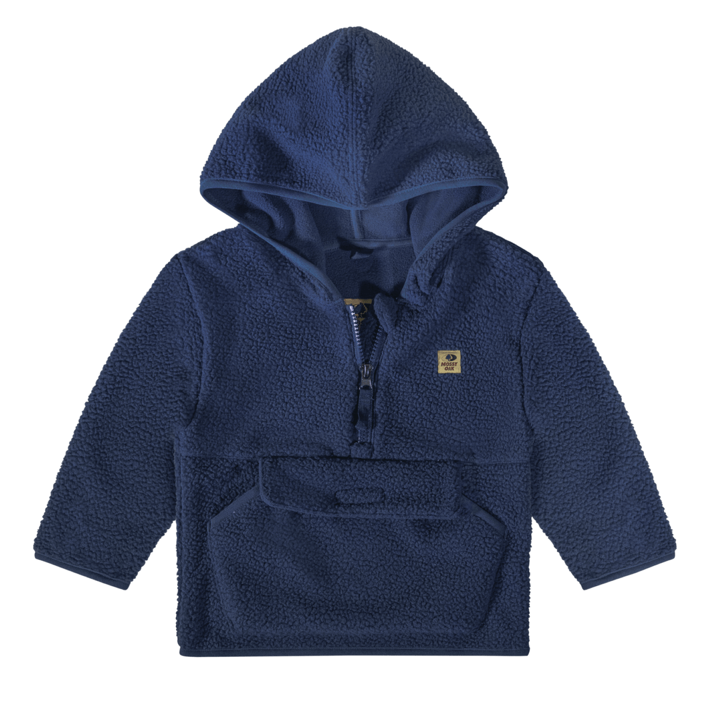 Mossy Oak Campfire Fleece Toddler Jacket Navy Blue 