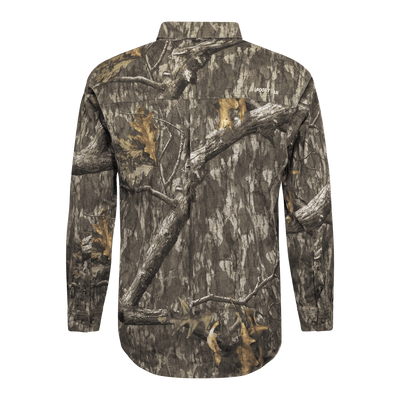 Cotton Mill Flex Hunt Shirt Country Roots Back 