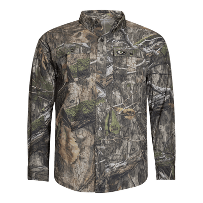 Mossy Oak Tibbee Flex Hunt Shirt Country DNA Front 