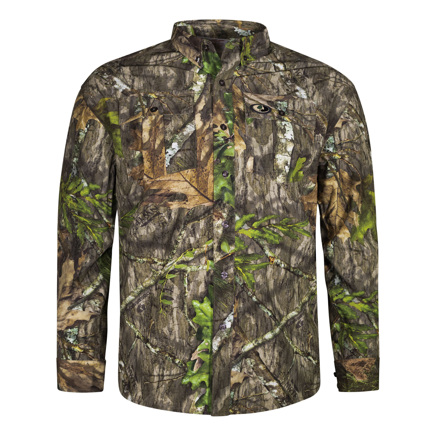 Mossy Oak Hunting Clothes Bundle Tibbee Flex Hunt Shirt Obsession Front 