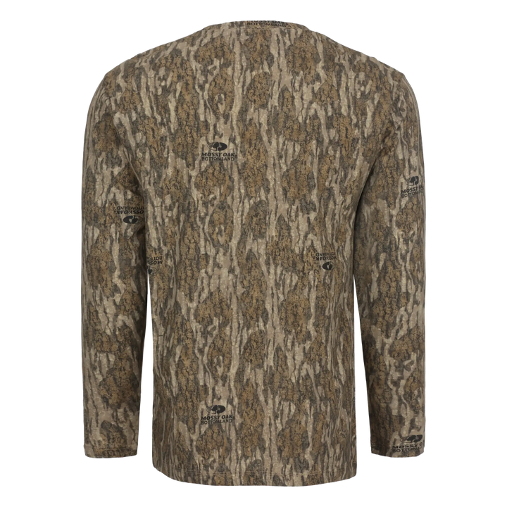 Nomad NWTF Long Sleeve Cooling Hunting Tee – Moisture Wicking, Anti-Microbial Mossy Oak Camo - View #12