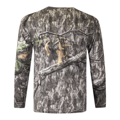 Mossy Oak Cotton Mill Long Sleeve Tee Country Roots Back 