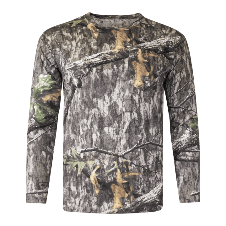 Mossy Oak Camo Orange Patch Long Sleeve Shirt – Fields Outdoors Mossy Oak Camo Orange Patch Long Sleeve Shirt – Fields Outdoors