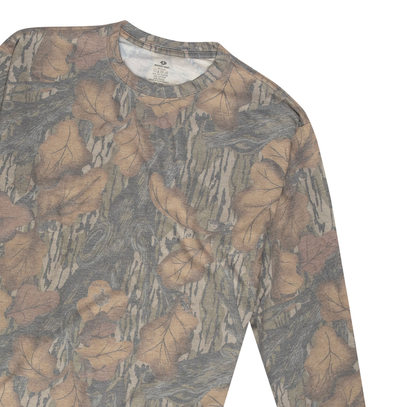 Mossy Oak Washed Out Long Sleeve Camo Tee