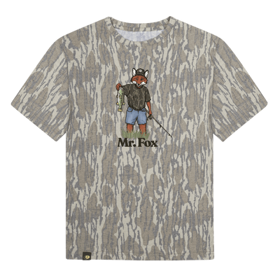 Mossy Oak Mr. Fox Bass Tee Original Bottomland 