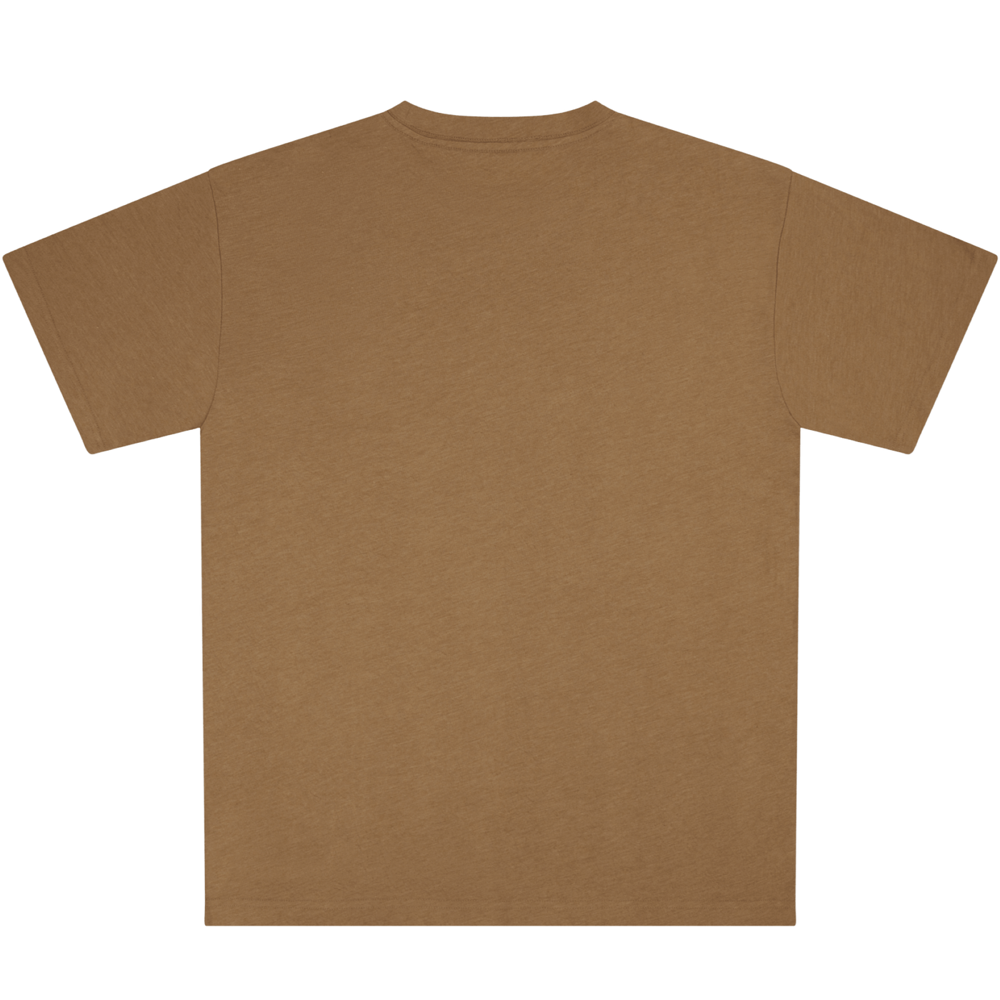 Mossy Oak Triblend Tee Walnut Heather Back 