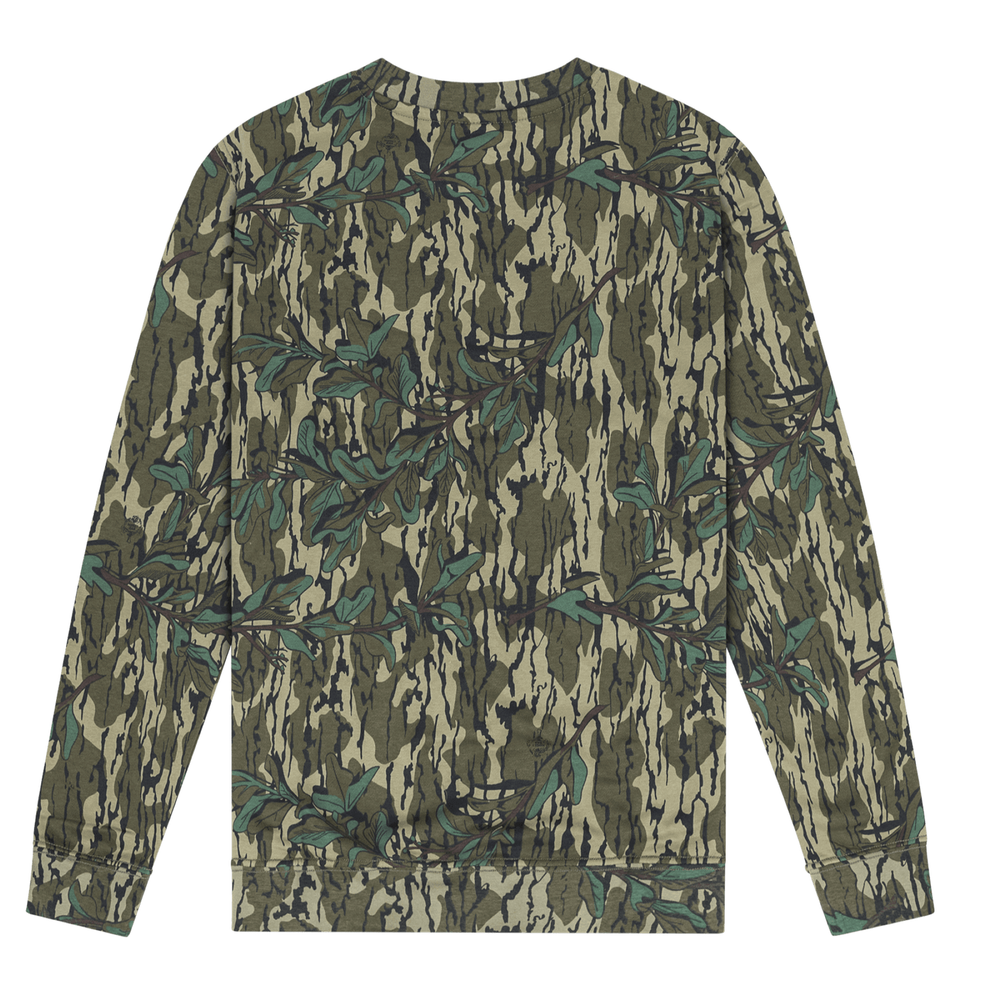 Mossy Oak Greenleaf Hunting Sweatshirt  Back 