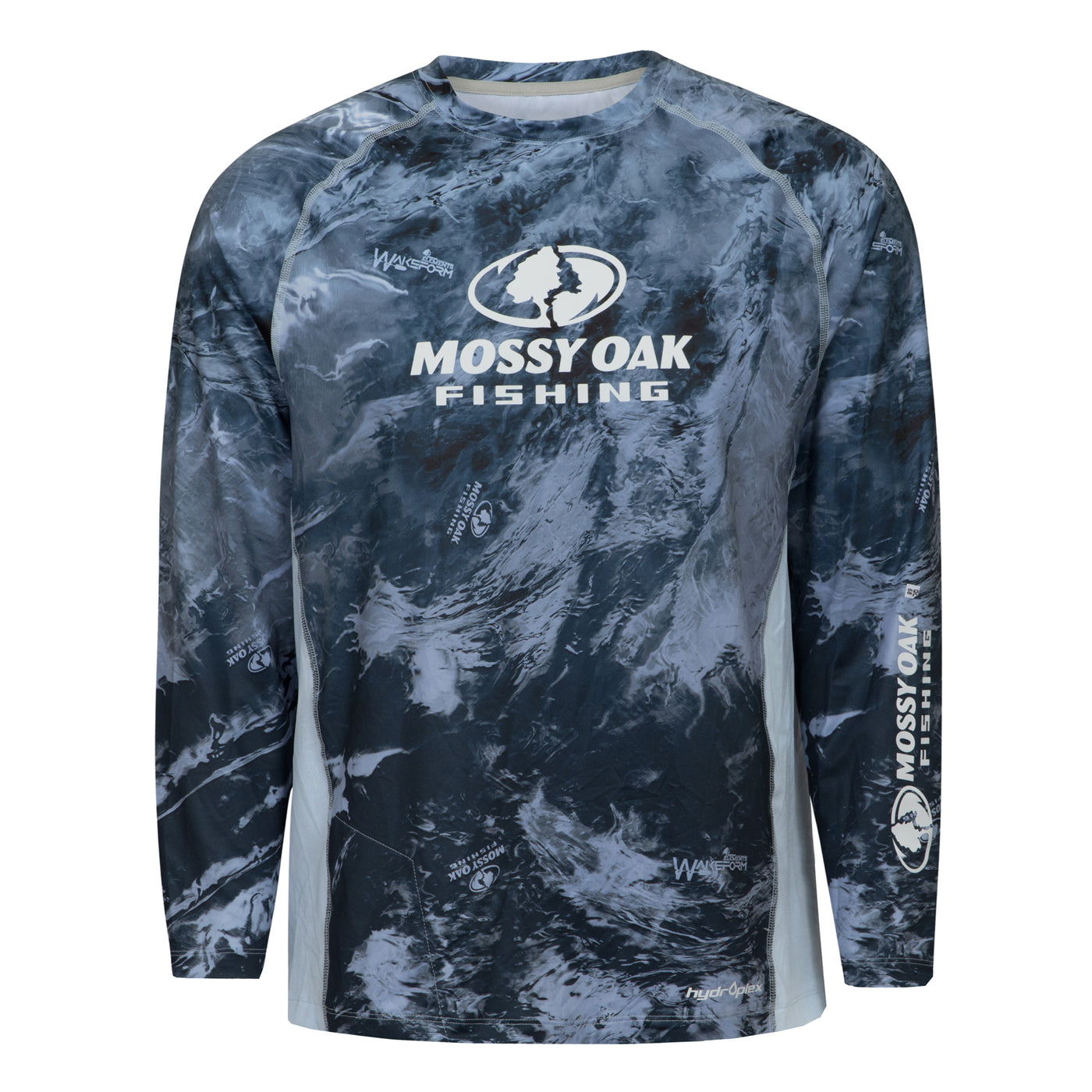 Mossy Oak Men's Fishing Shirts Long Sleeve with 40+ UPF Sun Protection