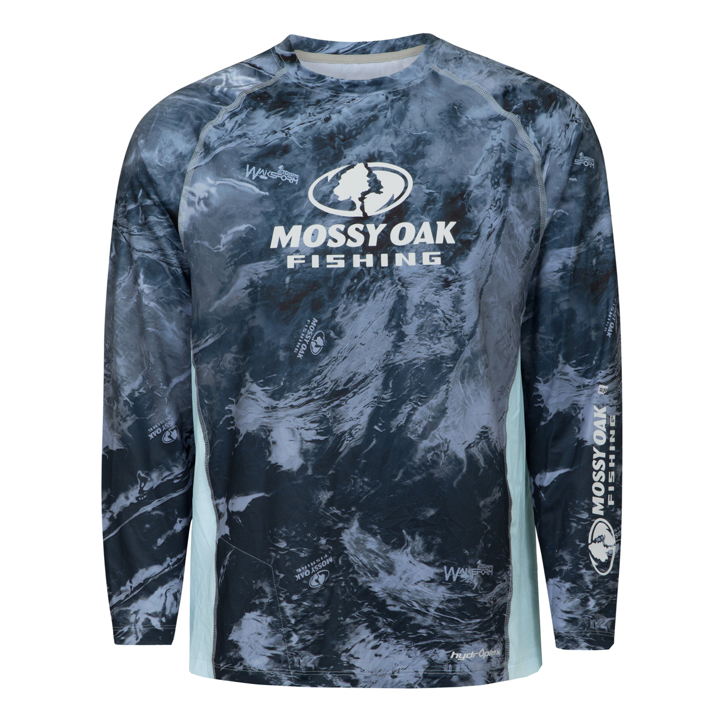 Tidal Breeze Ombre Long Sleeve Shirt High Seas Front 