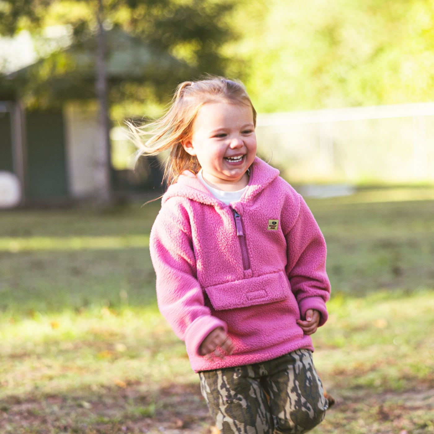 Campfire Toddler Half Zip Fleece Hoodie