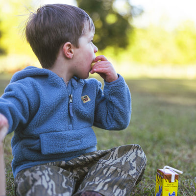 Campfire Toddler Half Zip Fleece Hoodie