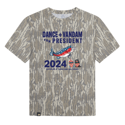 Dance + Vandam for President Bass Tee Original Bottomland 