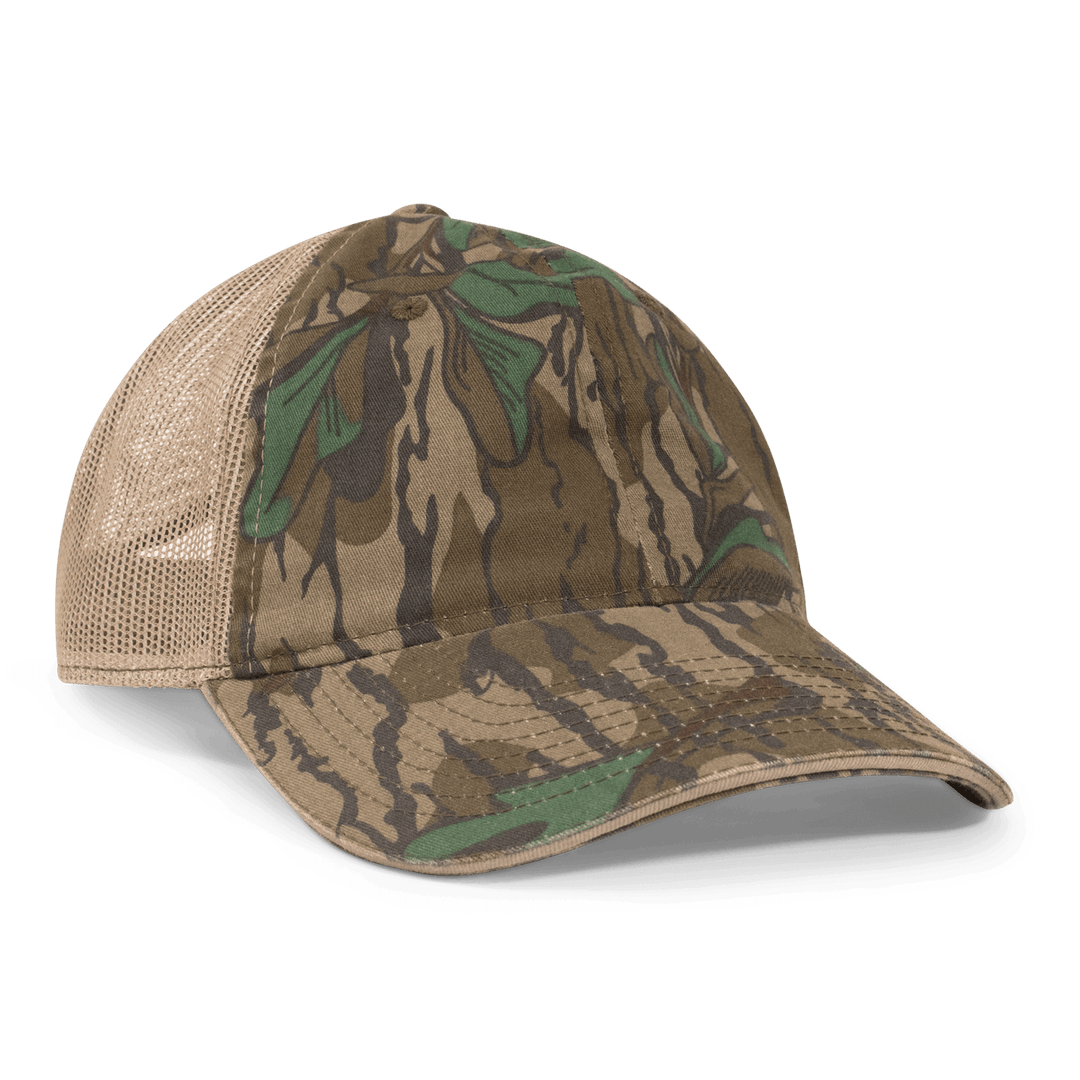 Cotton Mill Unstructured Mesh Trucker Hat The Mossy Oak Store