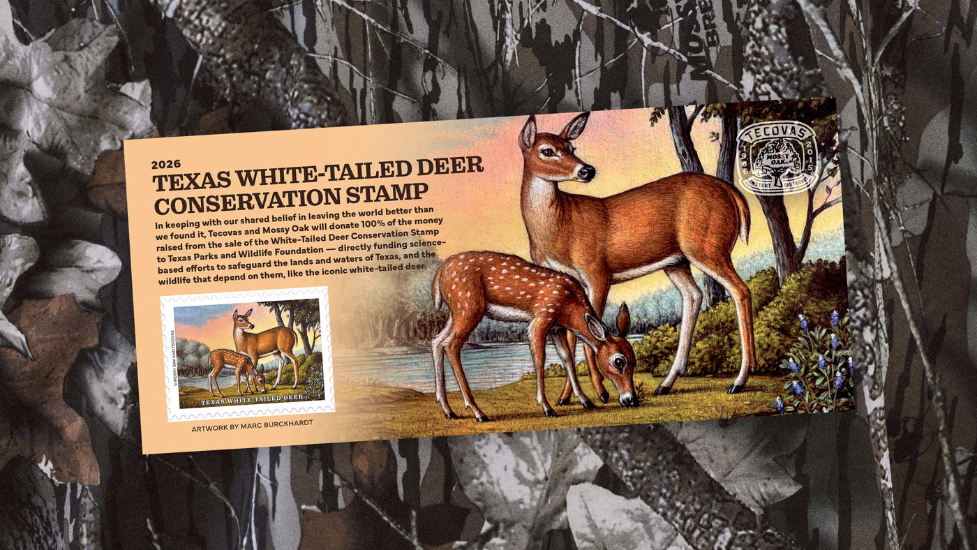 2026 Texas White-Tailed Deer Conservation Stamp – The Mossy Oak Store