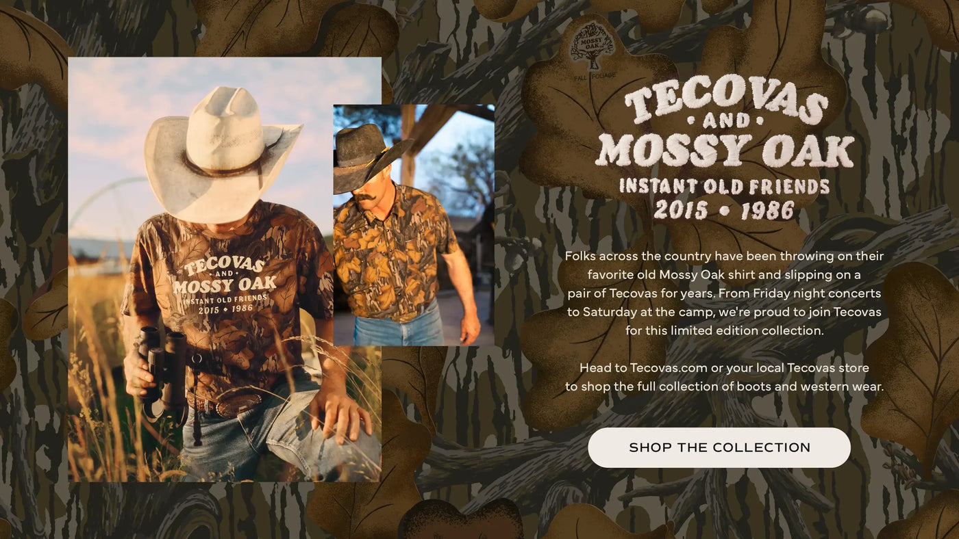 Desktop Mossy Oak x Tecovas (shop the collection)