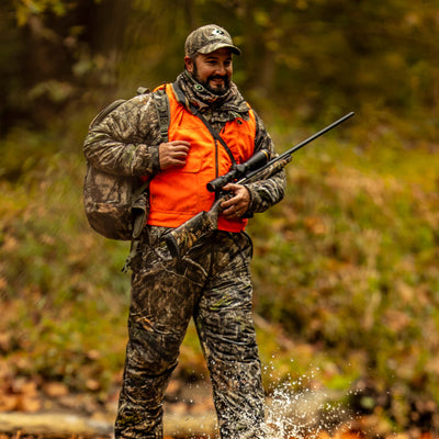 Mossy Oak Orange Hunting Vest