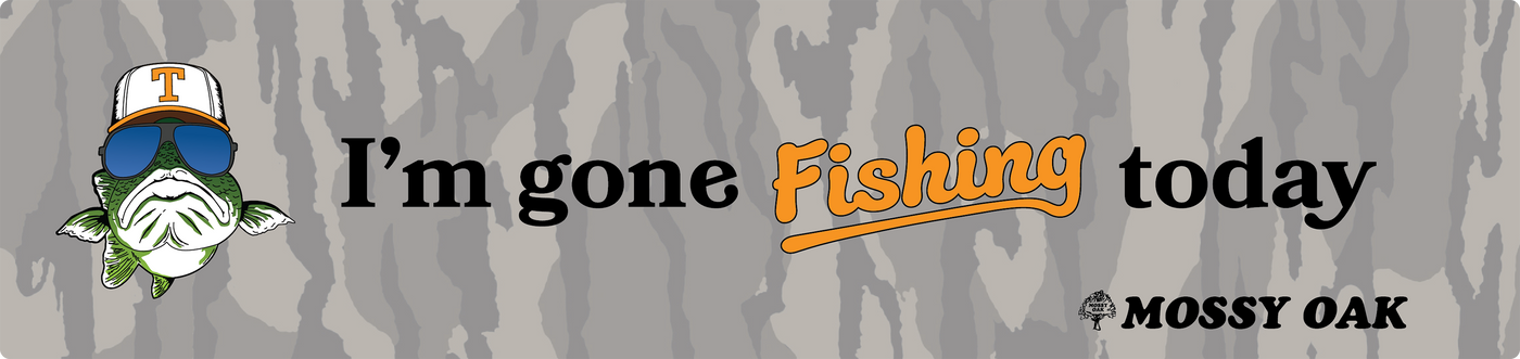 Bill Dance Gone Fishing Bumper Sticker – The Mossy Oak Store