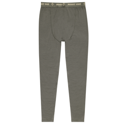 Woodsman Merino Wool Base Layer Legging Leaf Back 