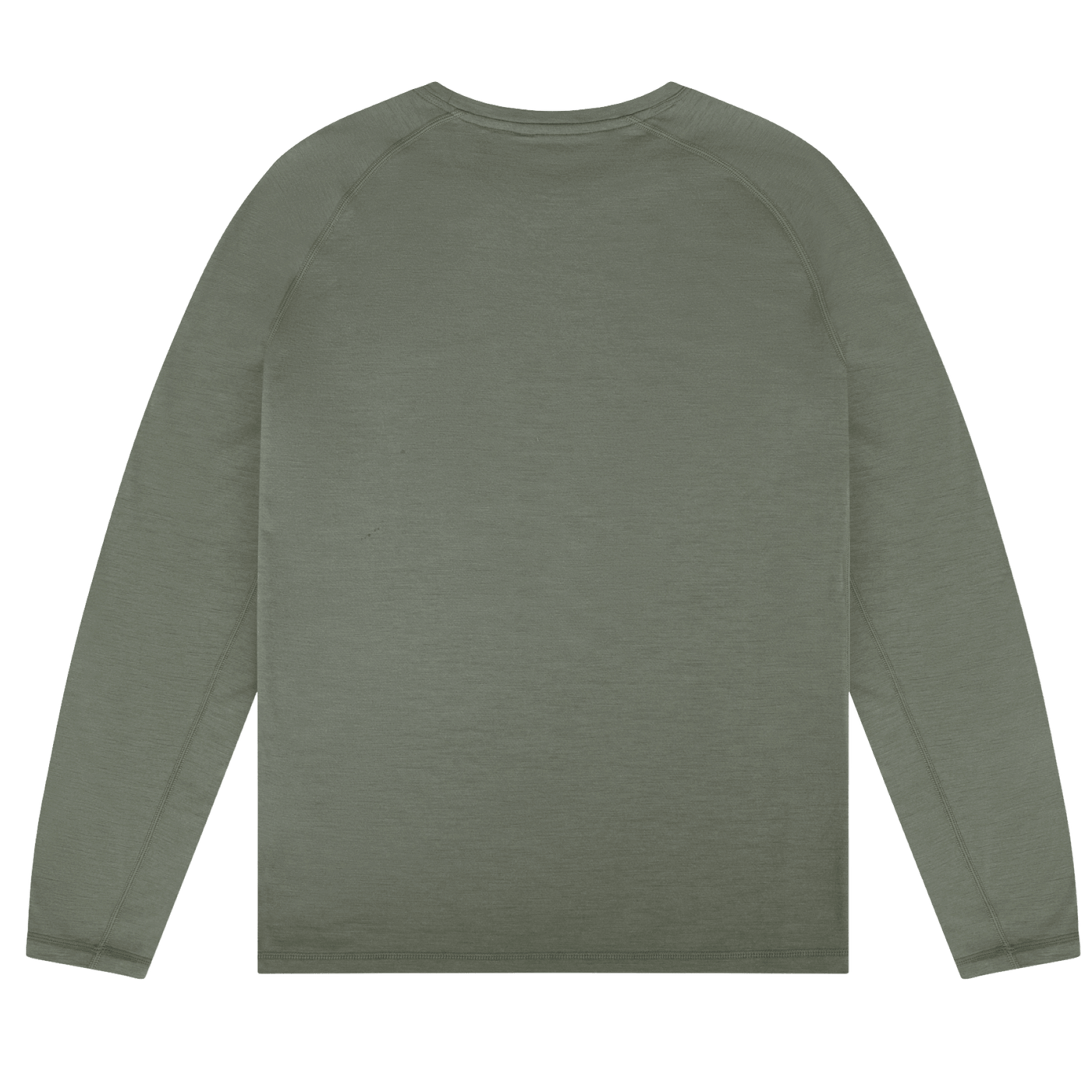 Woodsman Merino Wool Hunting  Base Layer Crewneck Leaf Back 