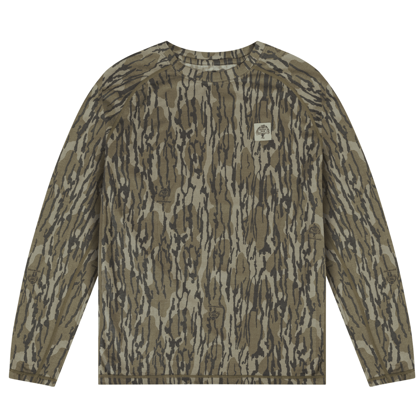 Woodsman Merino Wool Hunting  Base Layer Crewneck Original Bottomland 