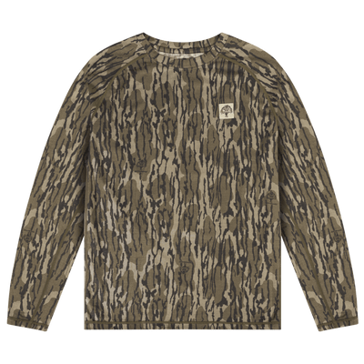 Woodsman Merino Wool Hunting  Base Layer Crewneck Original Bottomland 