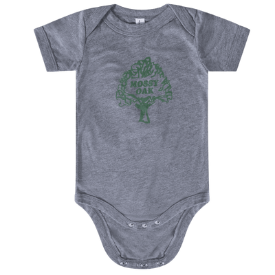 Infant Vintage Logo Playsuit Grey Heather