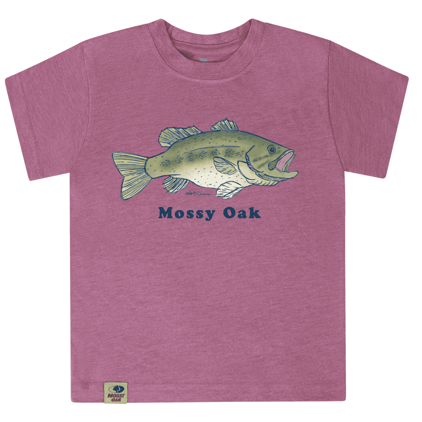 Mossy Oak Toddler Bass Tee