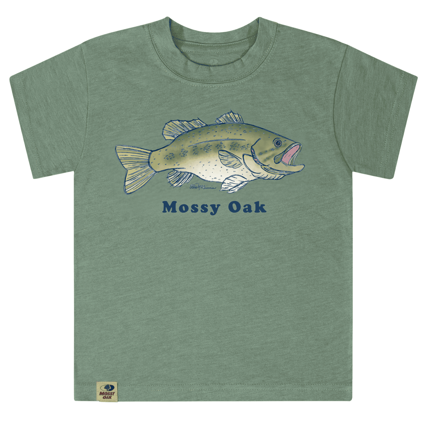 Mossy Oak Toddler Bass Tee