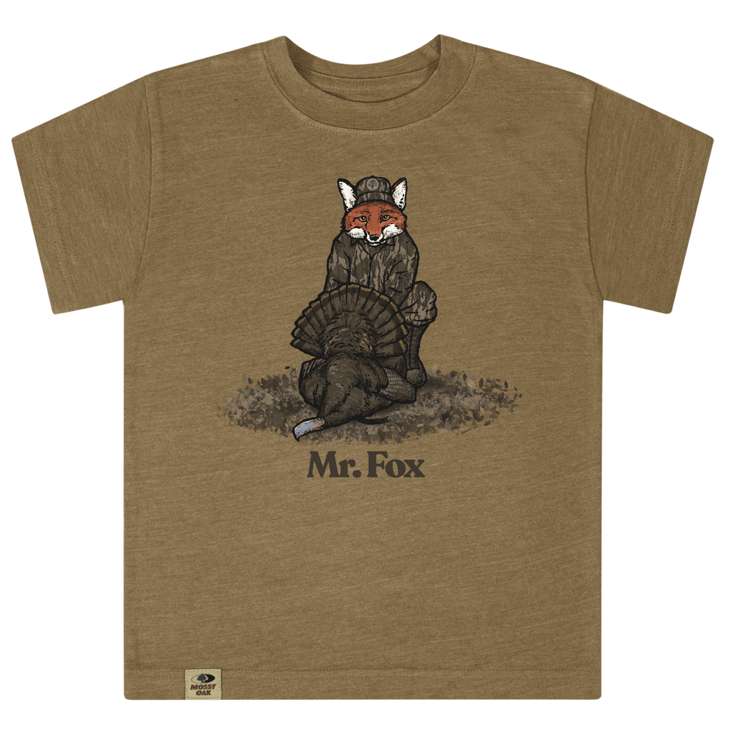 Mr. Fox Turkey Toddler Tee – The Mossy Oak Store