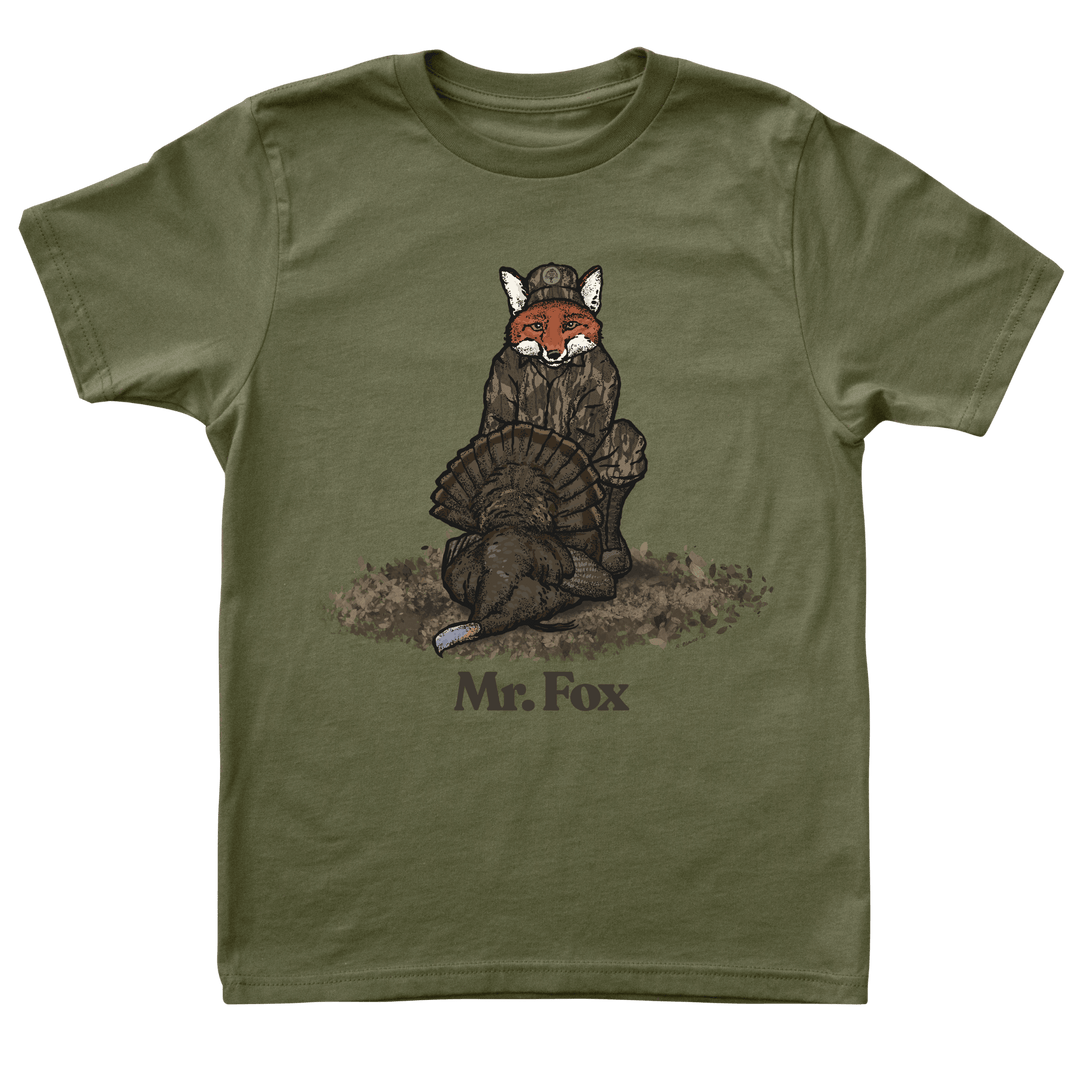 Mr. Fox Turkey Toddler Tee – The Mossy Oak Store