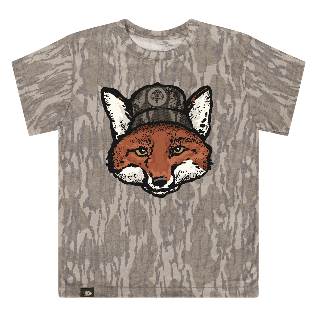 Mr. Fox Logo Youth Tee – The Mossy Oak Store
