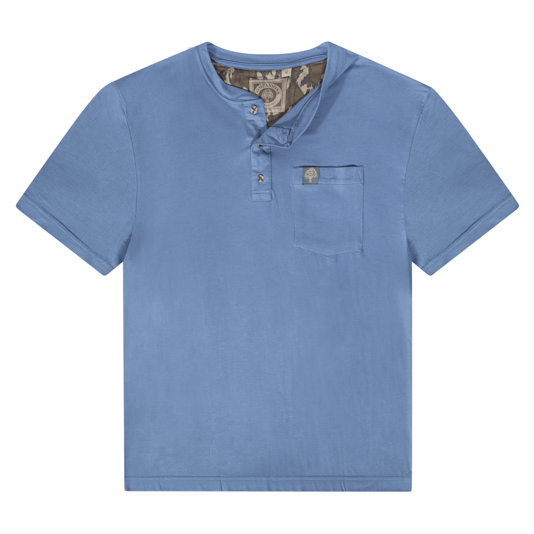 Tombigbee Light Short Sleeve Henley – The Mossy Oak Store